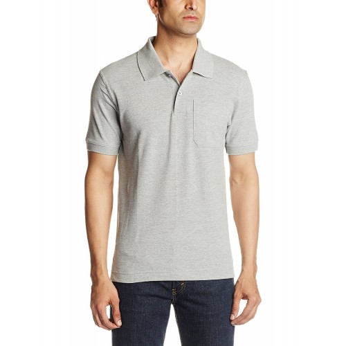 DIXCY UNO PUNCH POLO T SHIRT( GREY) - Googimart
